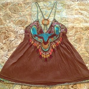 Free people tribal top